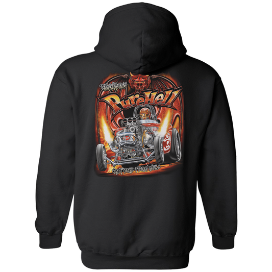 Rich Guasco's Pure Hell AA/FA - Hot Rod from Hell Hoodie